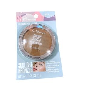 Le Mercerie Sunlight Bronzer 115 Enhance Your Skin Tone Matte Shimmer 0.25oz NEW